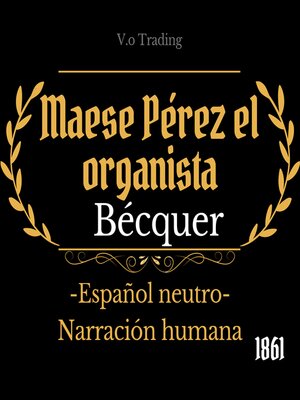 Maese Pérez el organista - Audiobook